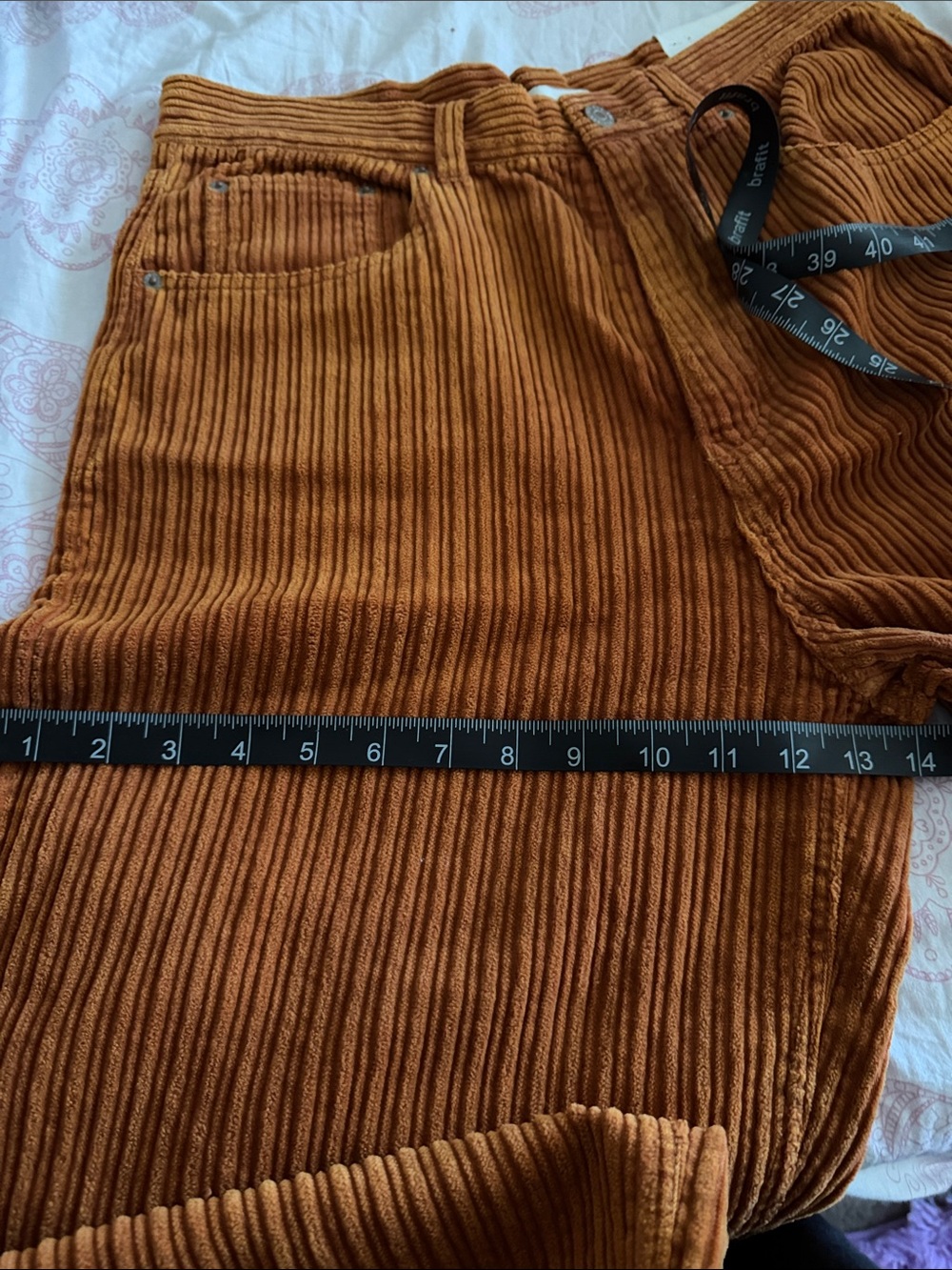 BDG baggy Corduroy Pants in Burnt Orange - Picture 10 of 10